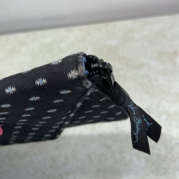 Vera Bradley Alpine Black Travel Wallet Organizer - Picture 6 of 7